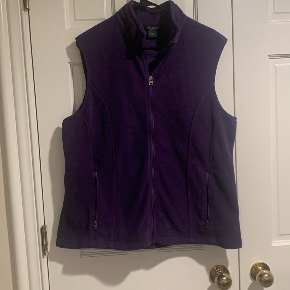 💜Eddie Bauer Sleeveless Fleece Vest💜